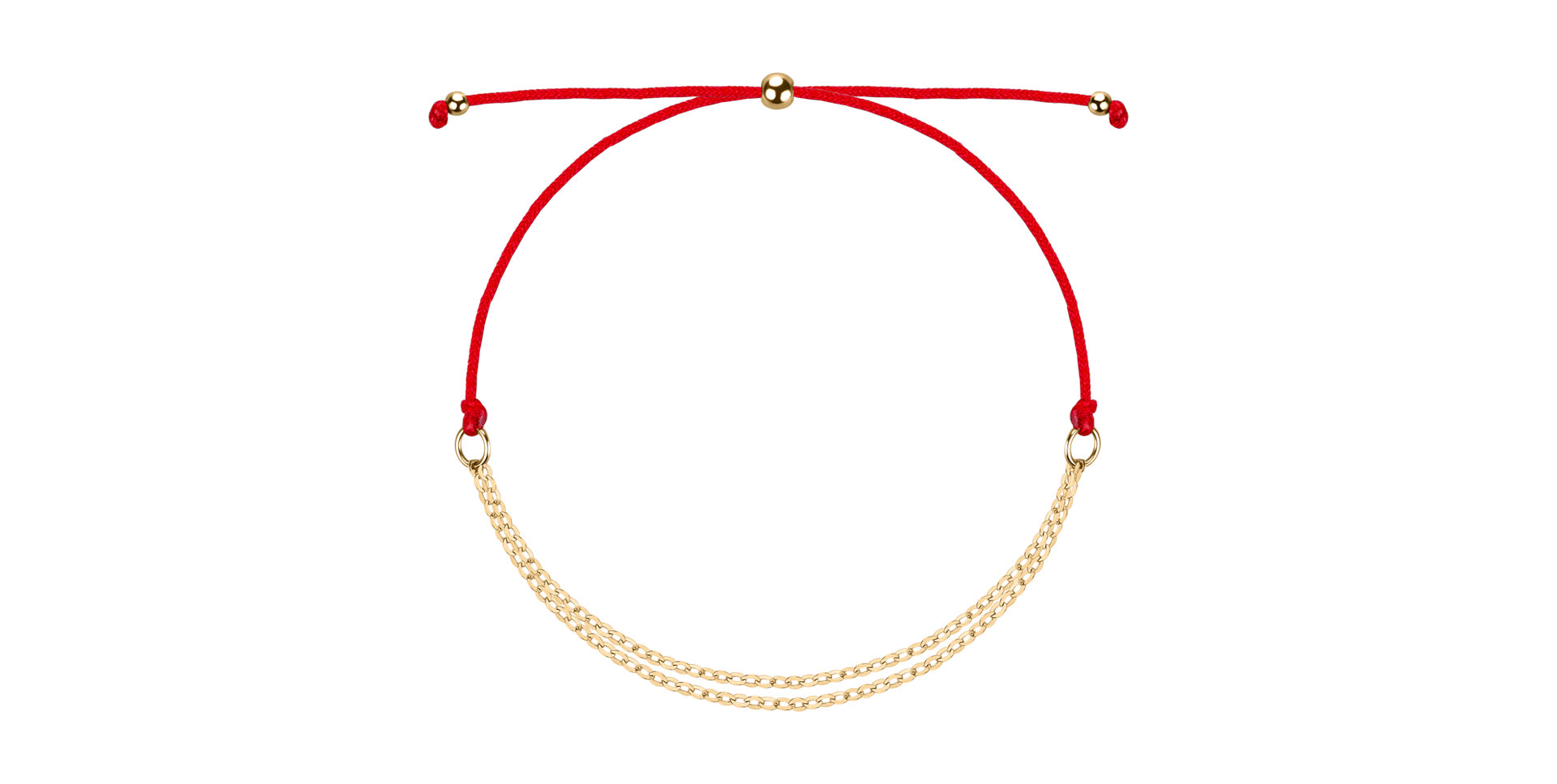 Dámský náramek se šňůrkou Sparkling Chain