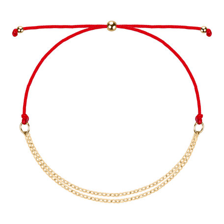 Dámský náramek se šňůrkou Sparkling Chain