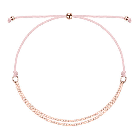 Dámský náramek se šňůrkou Sparkling Chain
