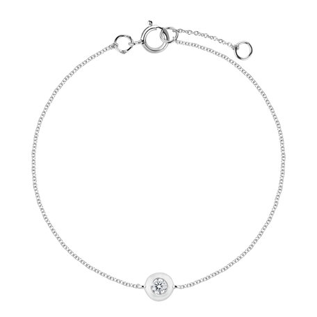 Náramek s diamantem Sparkling Dots