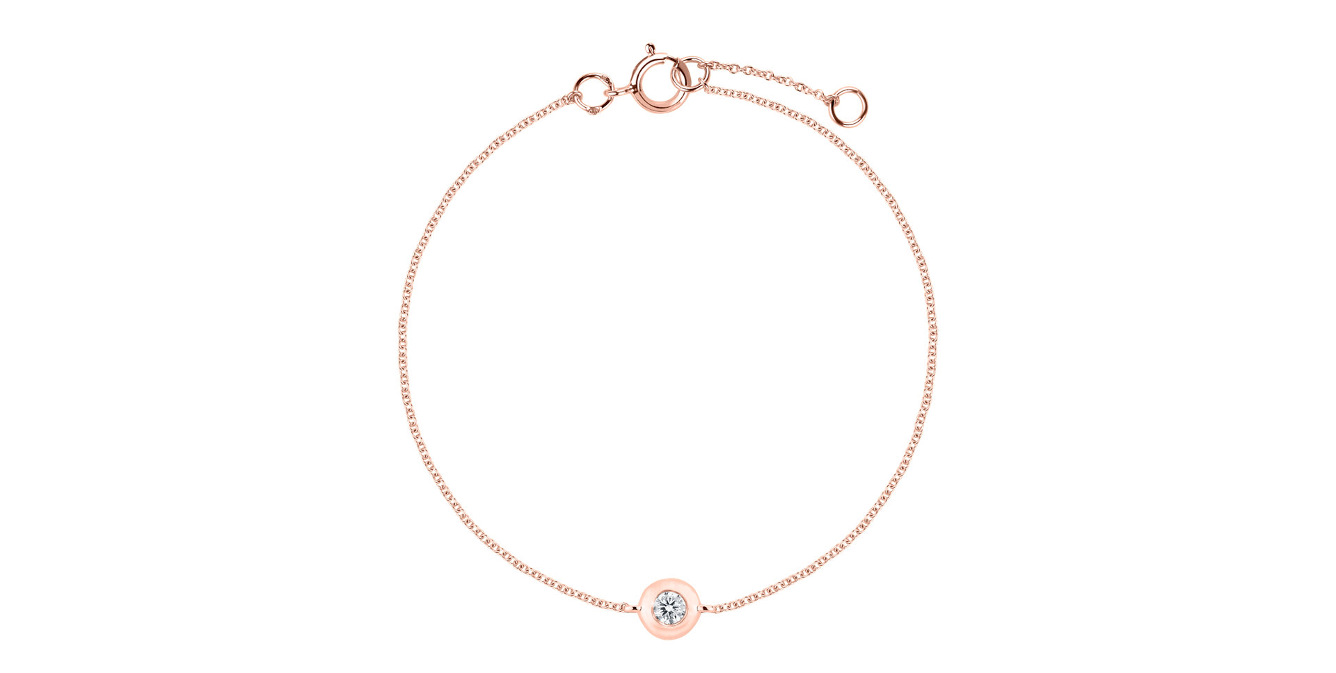 Náramek s diamantem Sparkling Dots