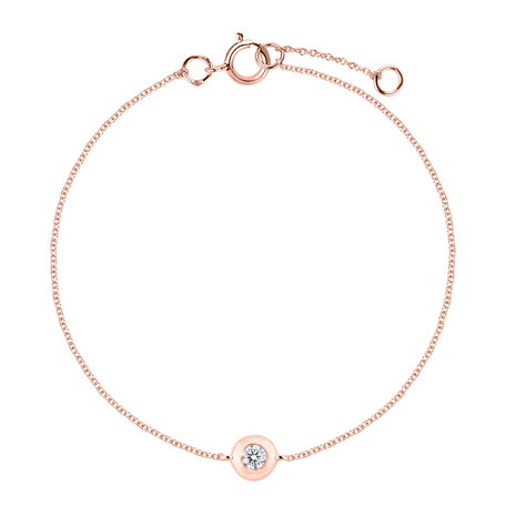 Náramek s diamantem Sparkling Dots