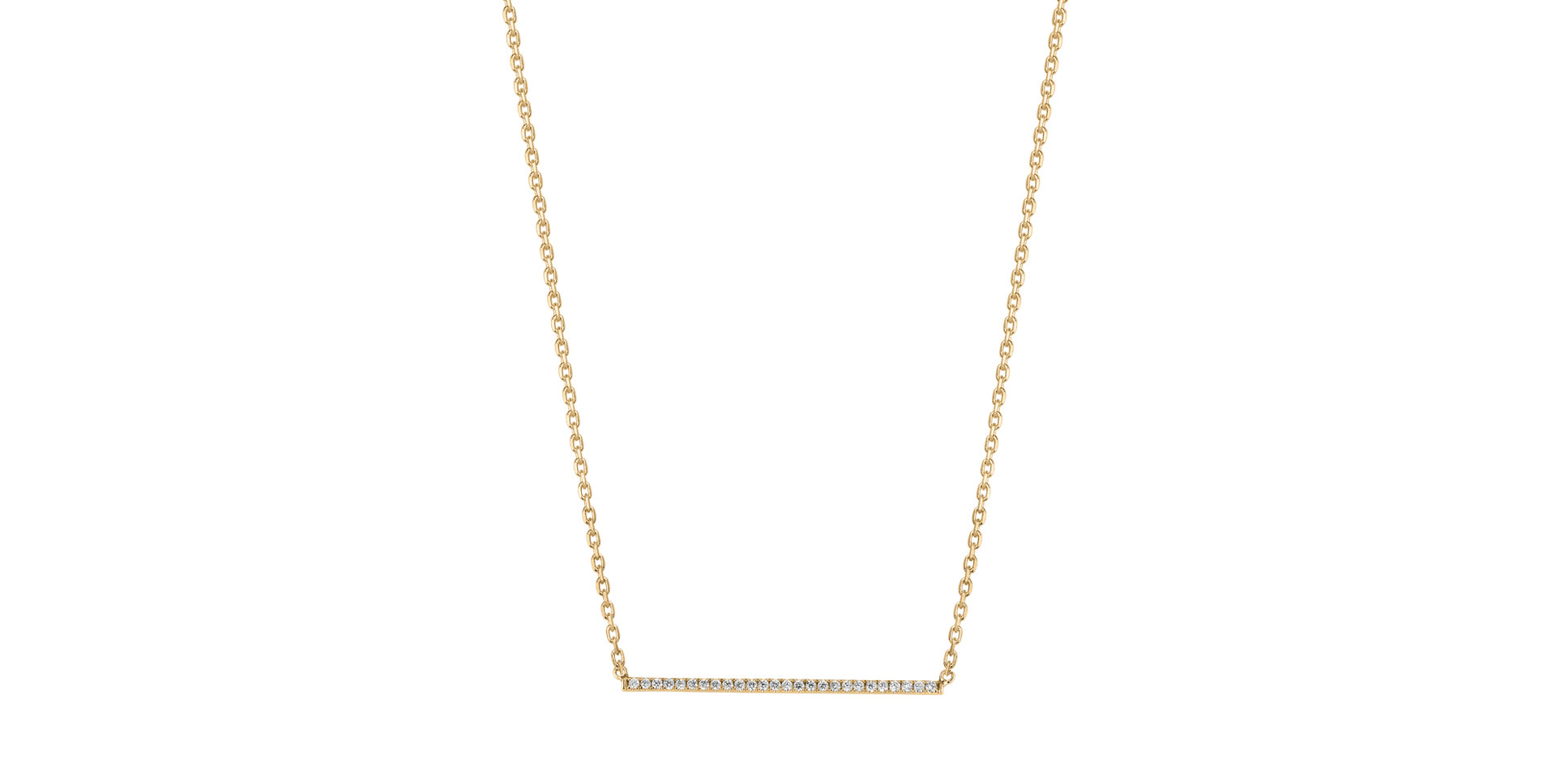 Náhrdelník s diamanty Mellow Desire