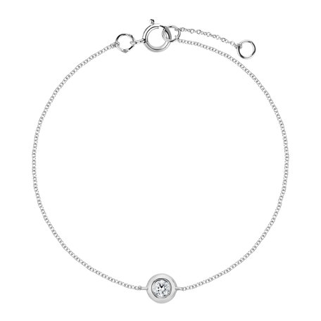 Náramek s diamantem Sparkling Dots