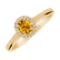 Prsten se safírem a diamanty Princess4