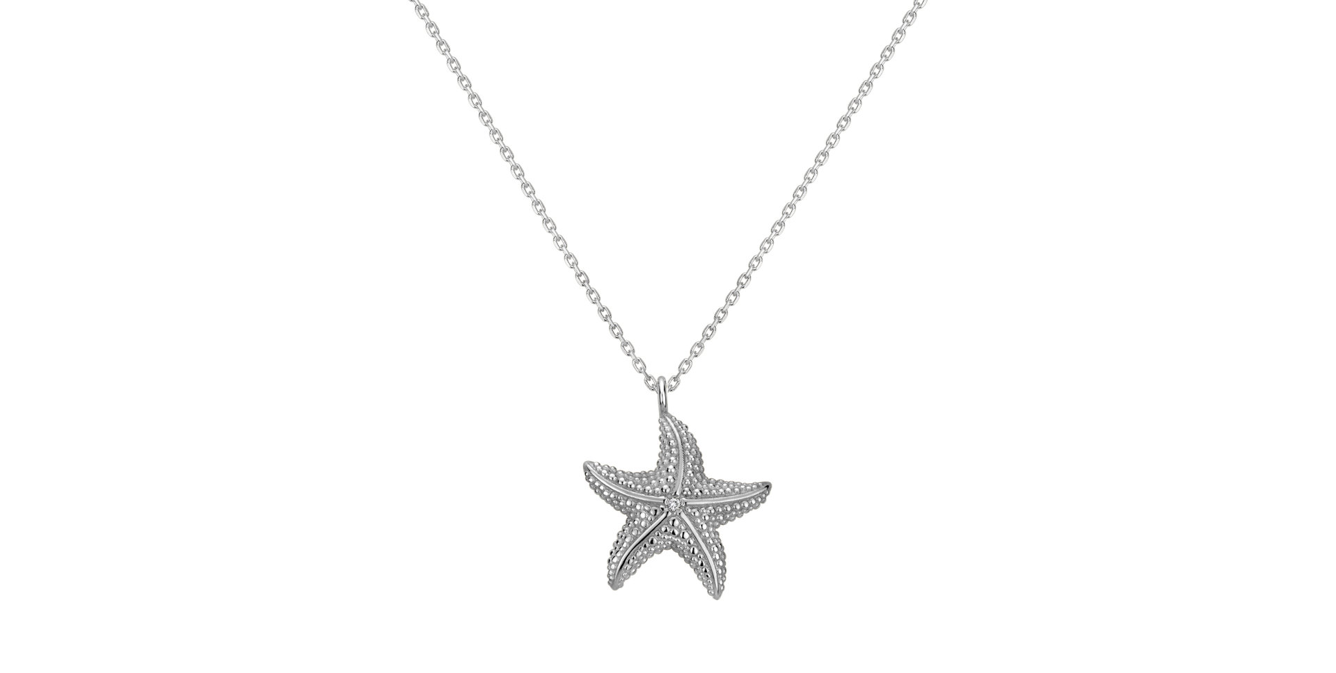 Náhrdelník s diamantem Sea Treasure