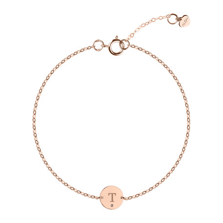Náramek s diamantem Little Coins T