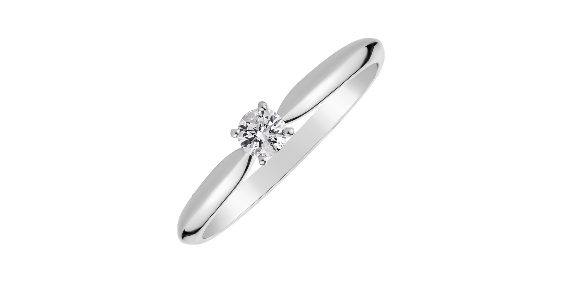 Prsten s diamantem One Love