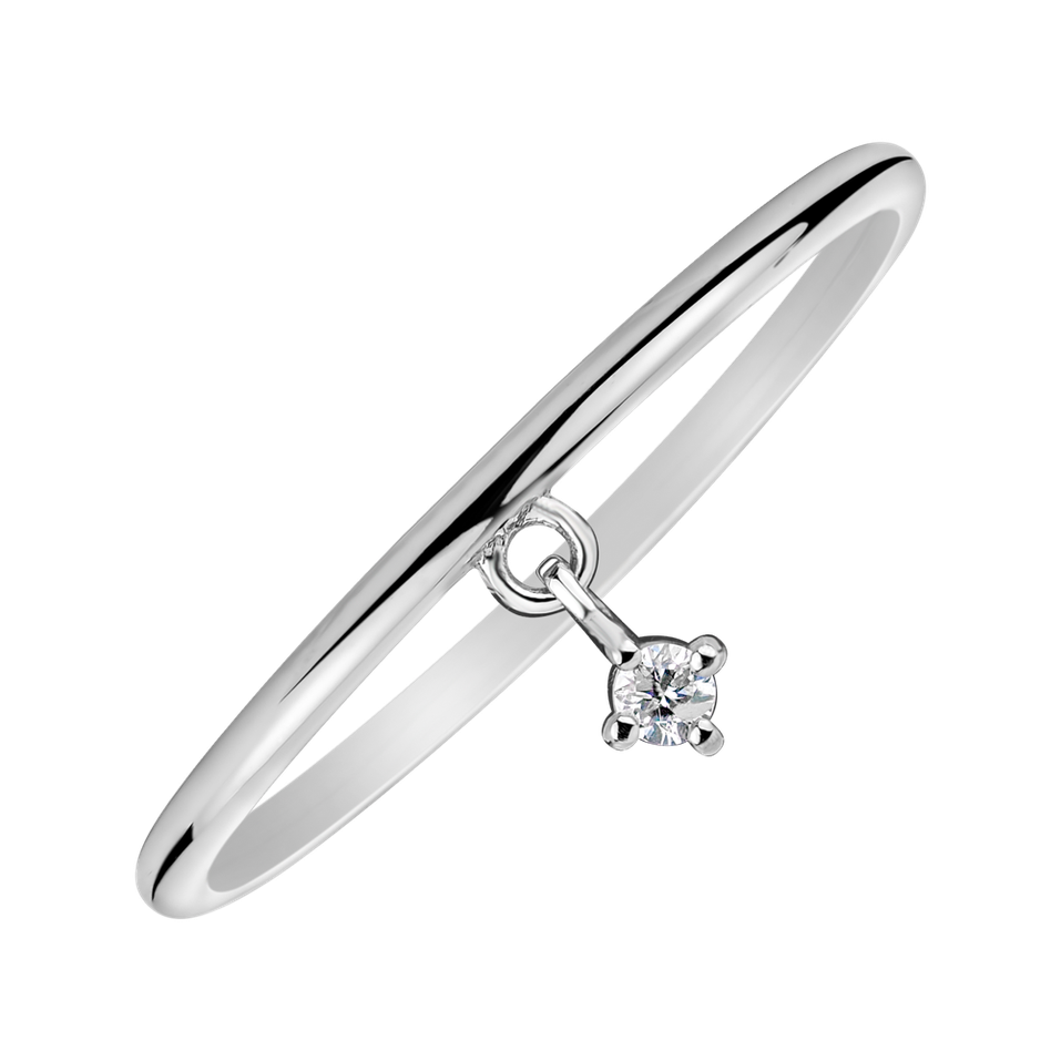 Prsten s diamanty Spring Dew