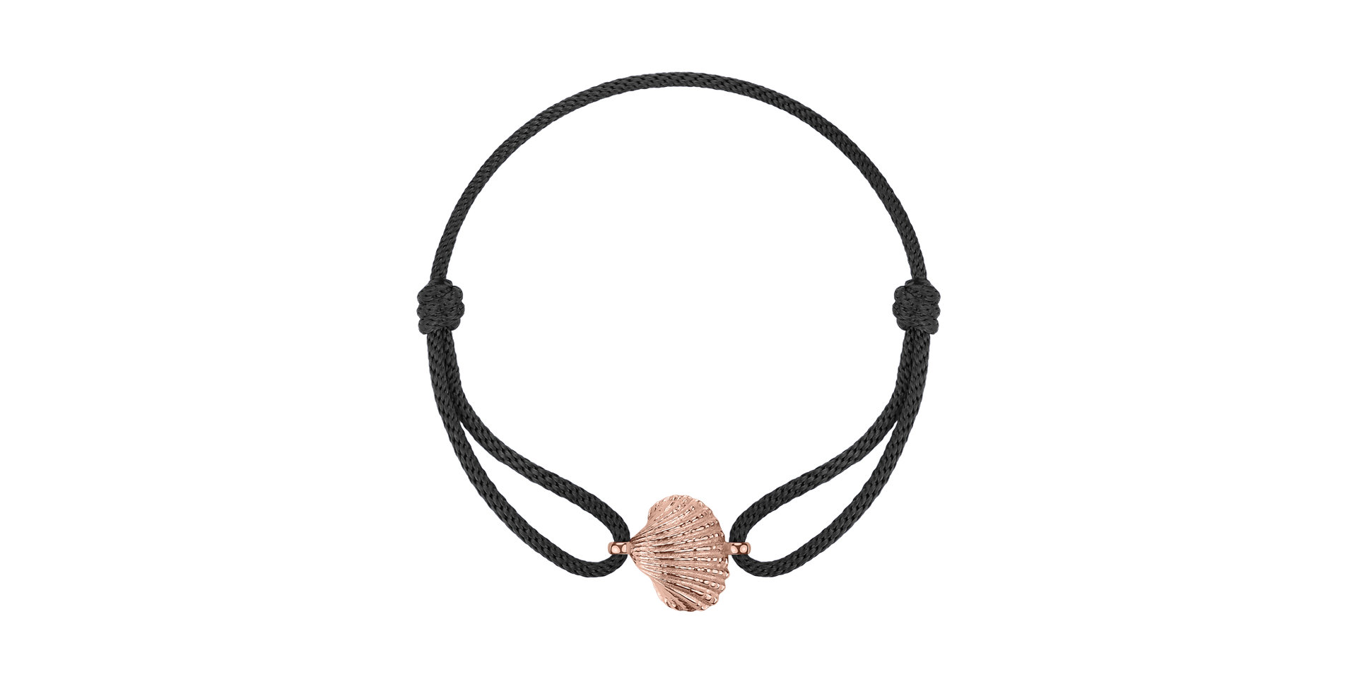 Dámský náramek se šnůrkou Luxury Clam