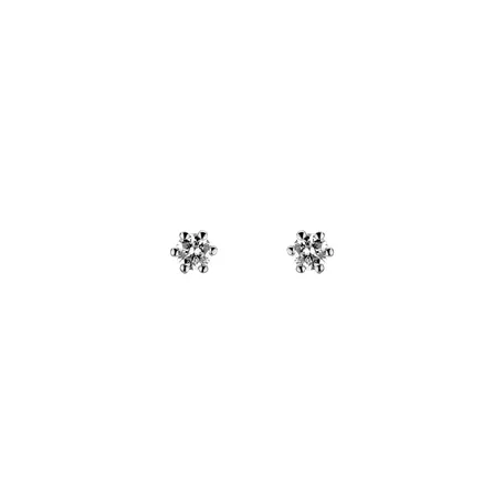 Náušnice s diamantem Essential Sparks briliantem