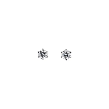 Náušnice s diamantem Essential Sparks