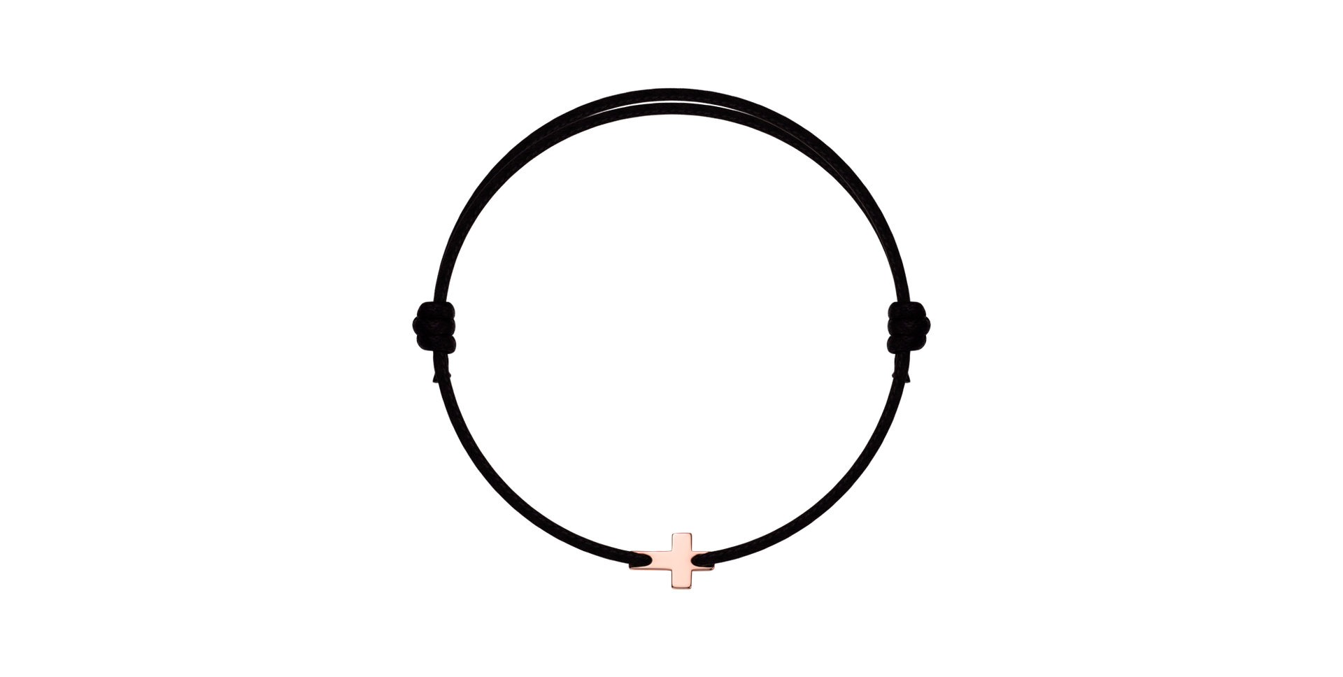 Náramek se šňůrkou Faith Cross