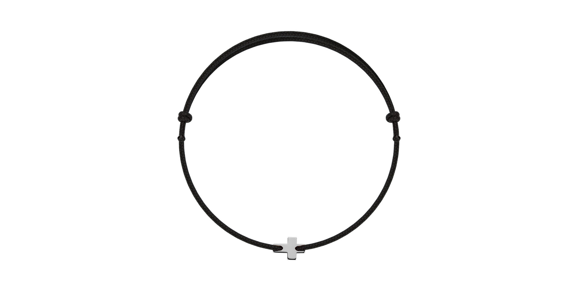 Náramek se šnůrkou The Cross
