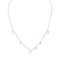 Náhrdelník s diamantem Circles of Hearth5