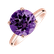 Prsten s ametystem Bonbon4