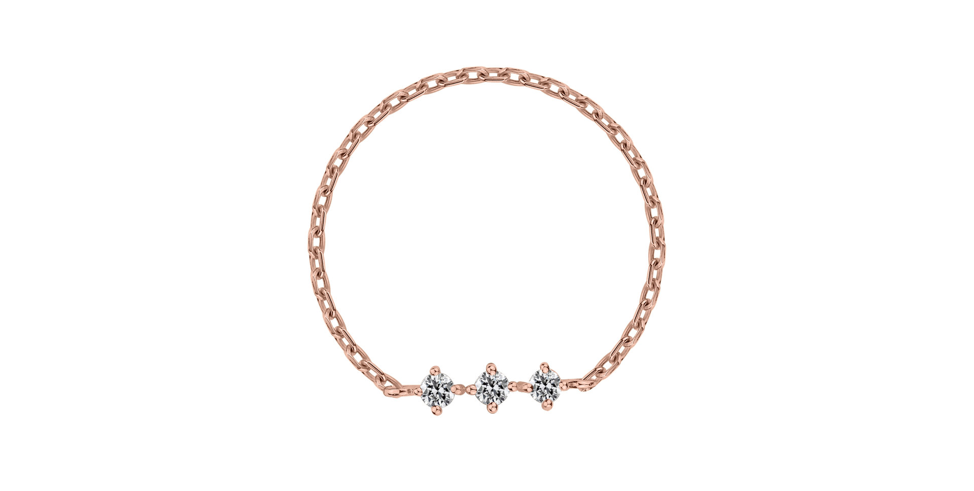 Prsten s diamanty Woogie