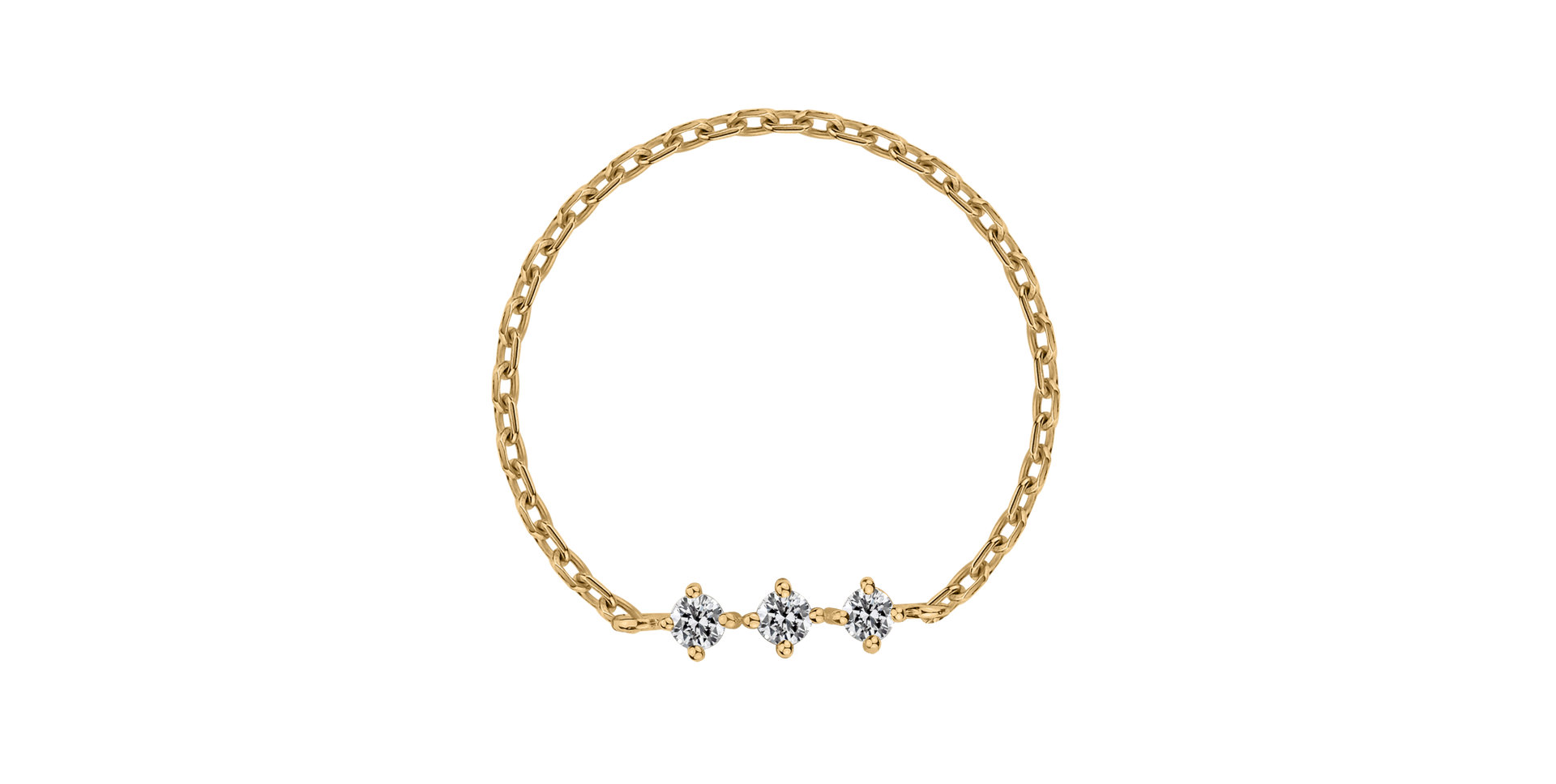 Prsten s diamanty Woogie