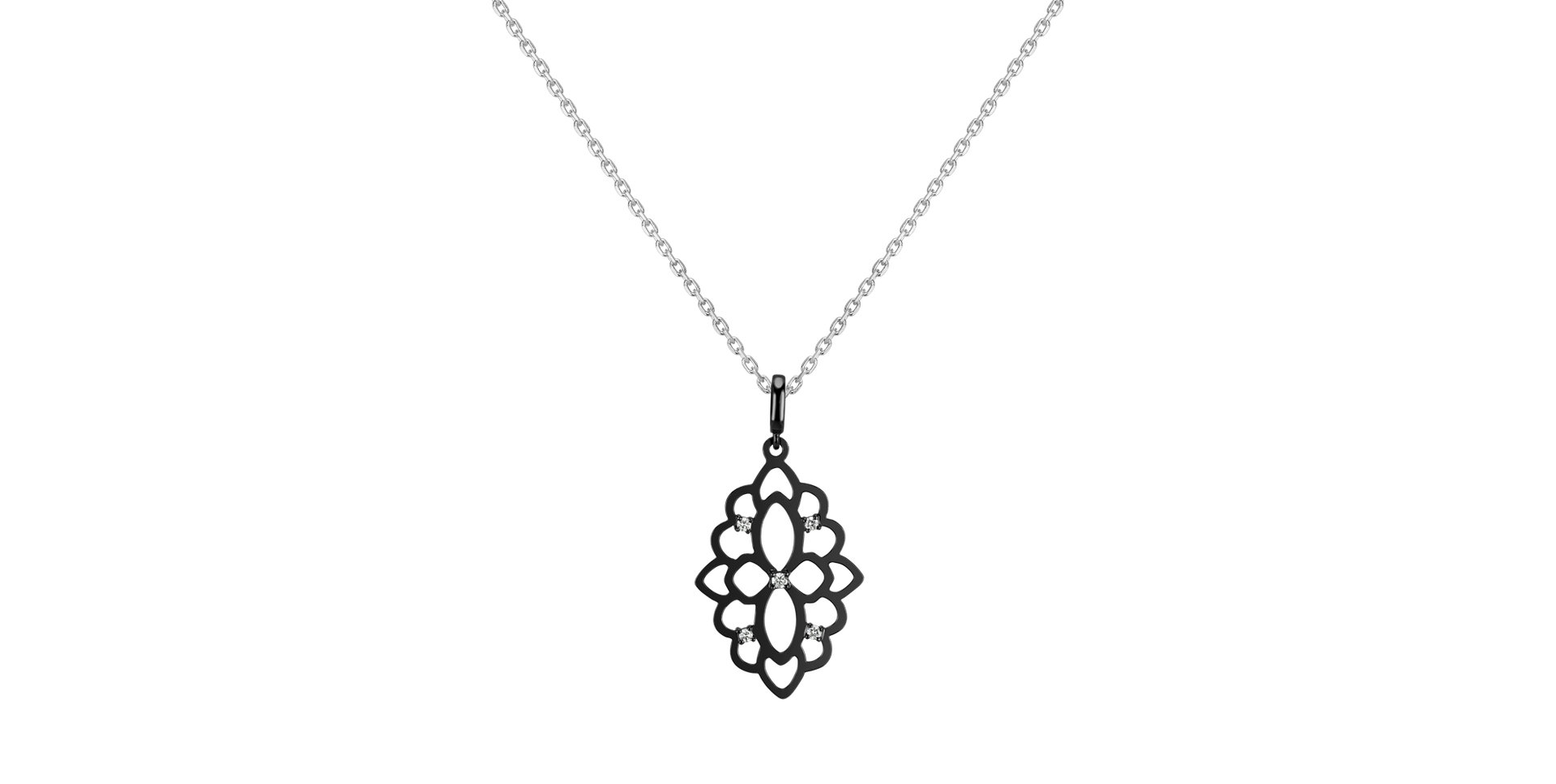 Přívěsek s diamanty Folk Heritage