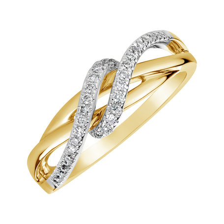 Prsten s diamanty Vivid Elegance