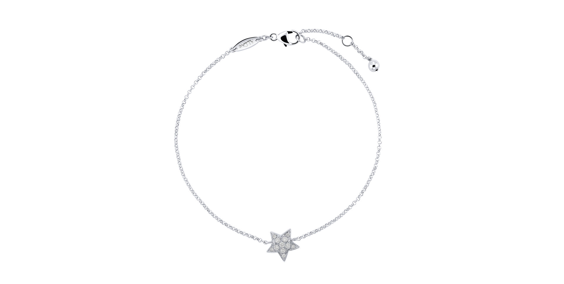 Náramek s diamanty Night Message