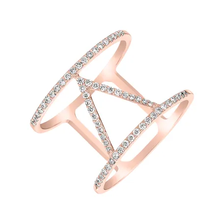 Prsten s diamanty Victory Line