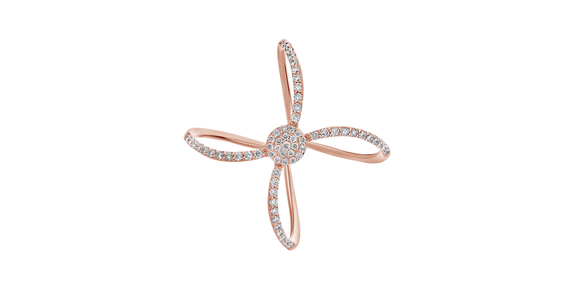 Prsten s diamanty Lustrous Charm