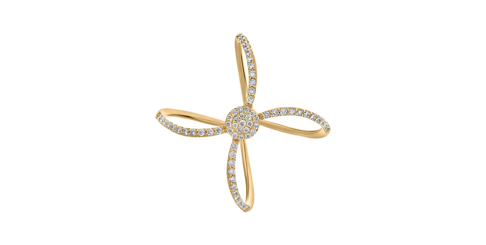 Prsten s diamanty Lustrous Charm