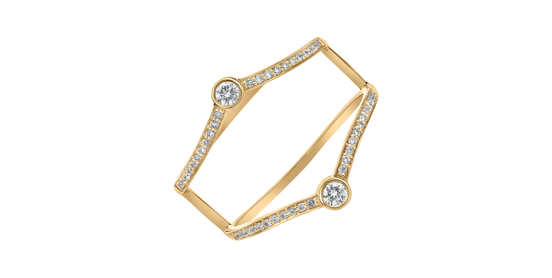 Prsten s diamanty Vibrant Devotion