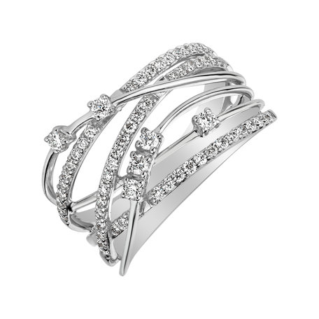 Prsten s diamanty Shiny Elegance