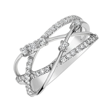 Prsten s diamanty Lively Elegance