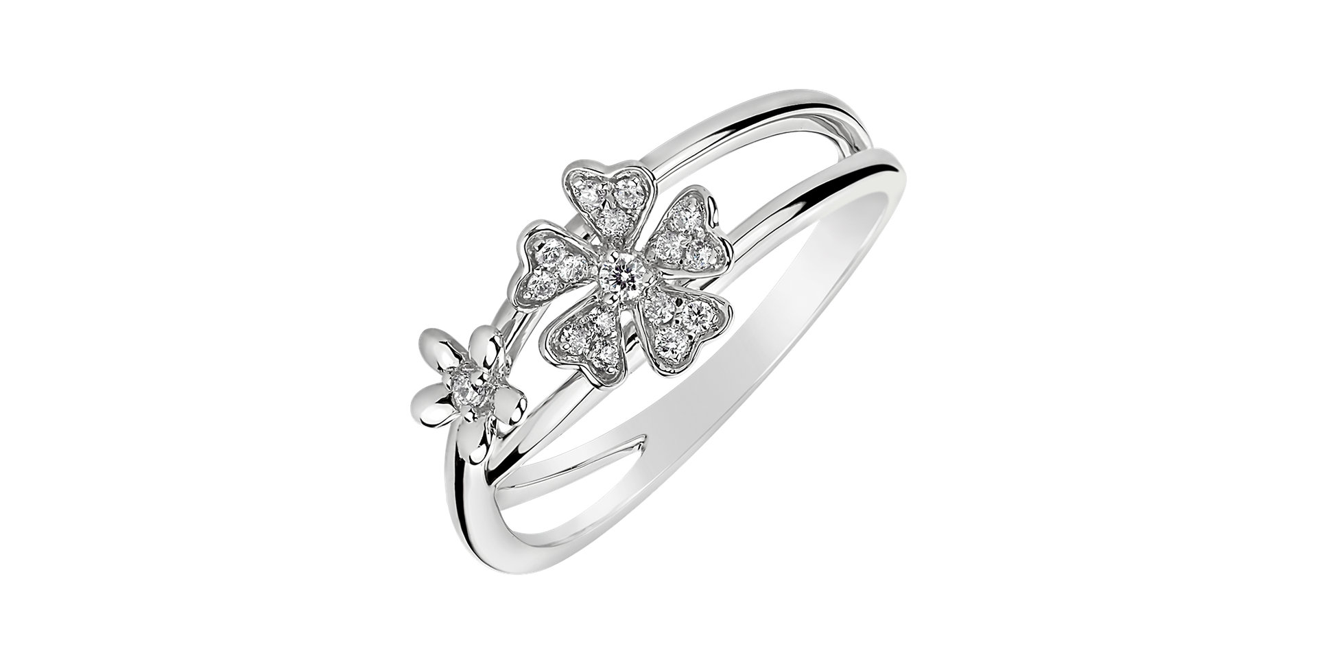 Prsten s diamanty Beautiful Meadow