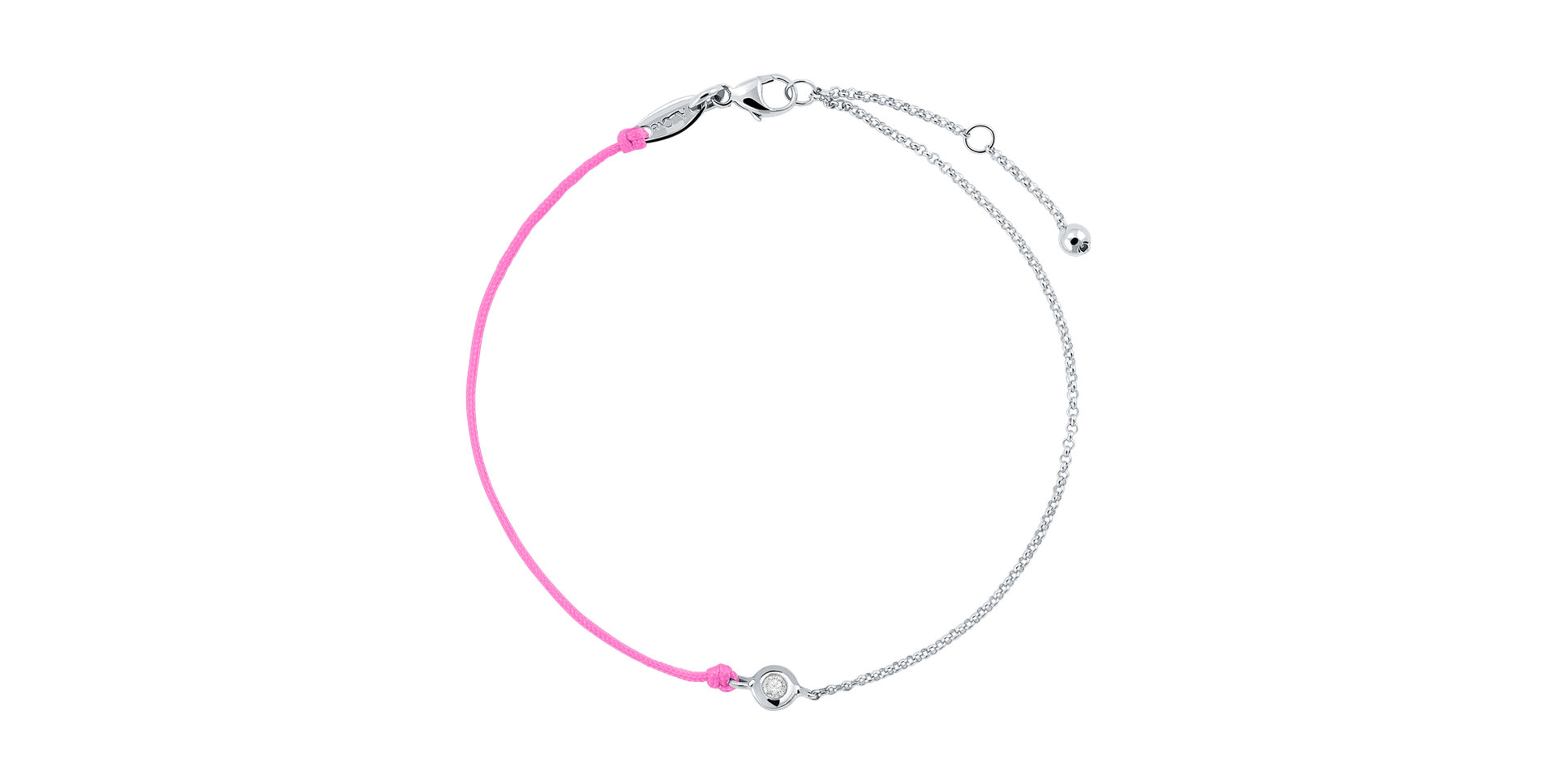 Diamantový náramek se šňůrkou Effect Diamond