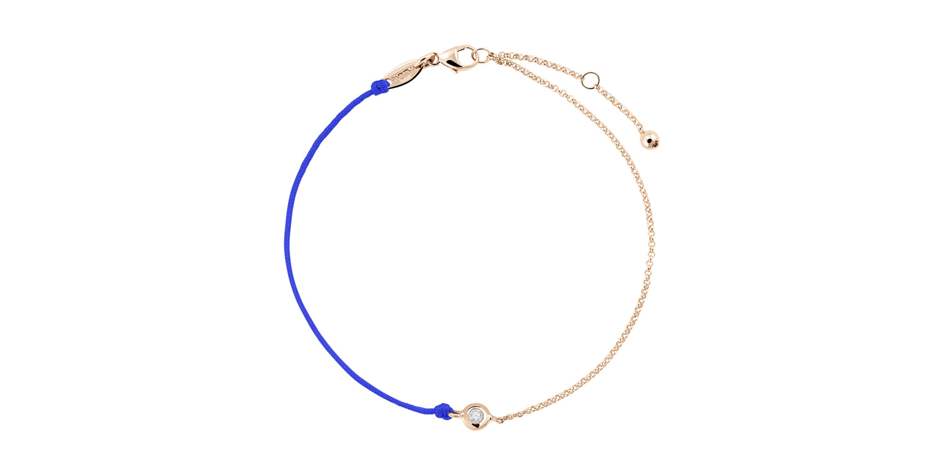 Diamantový náramek se šňůrkou Effect Diamond