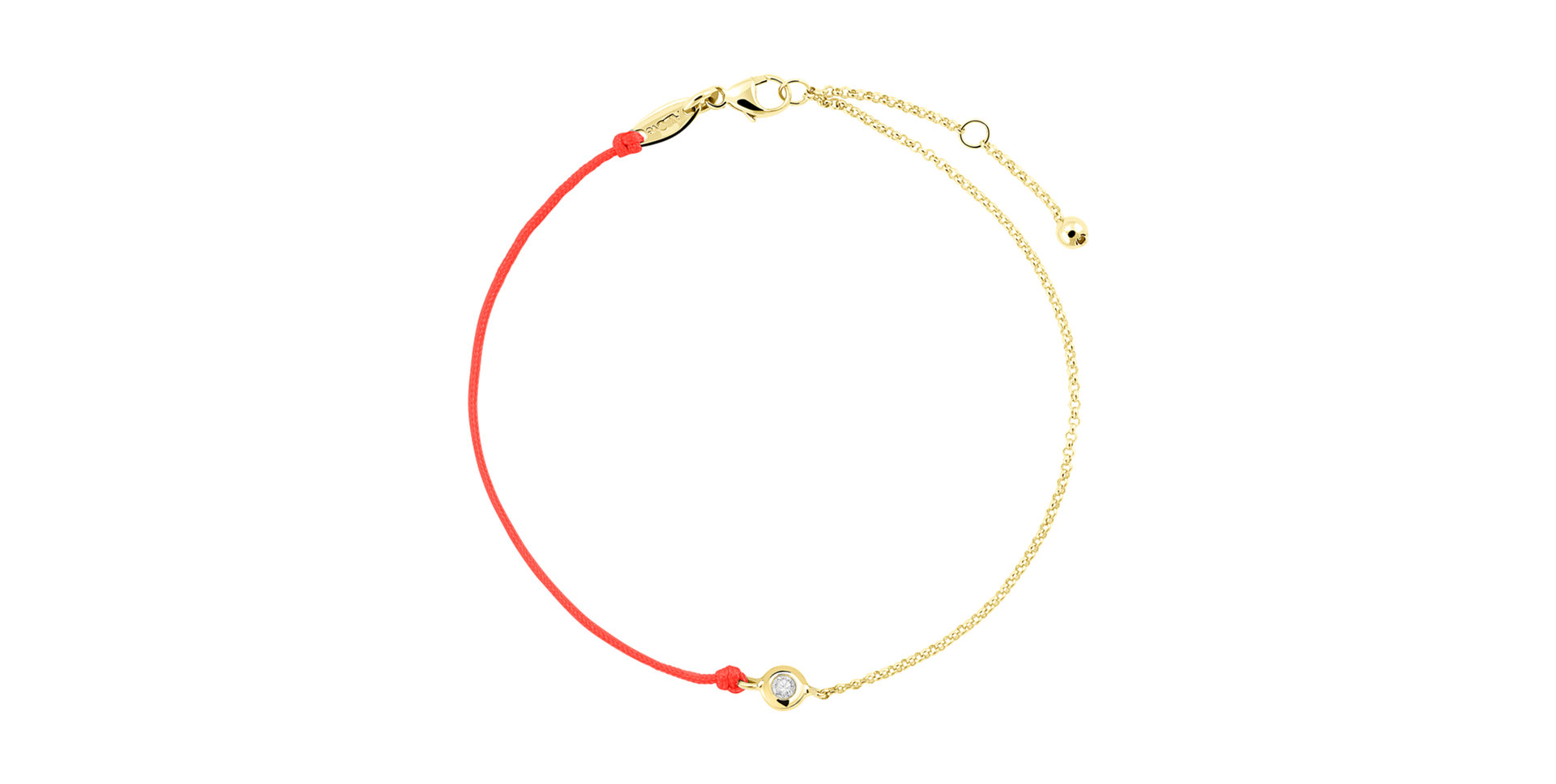 Diamantový náramek se šňůrkou Effect Diamond