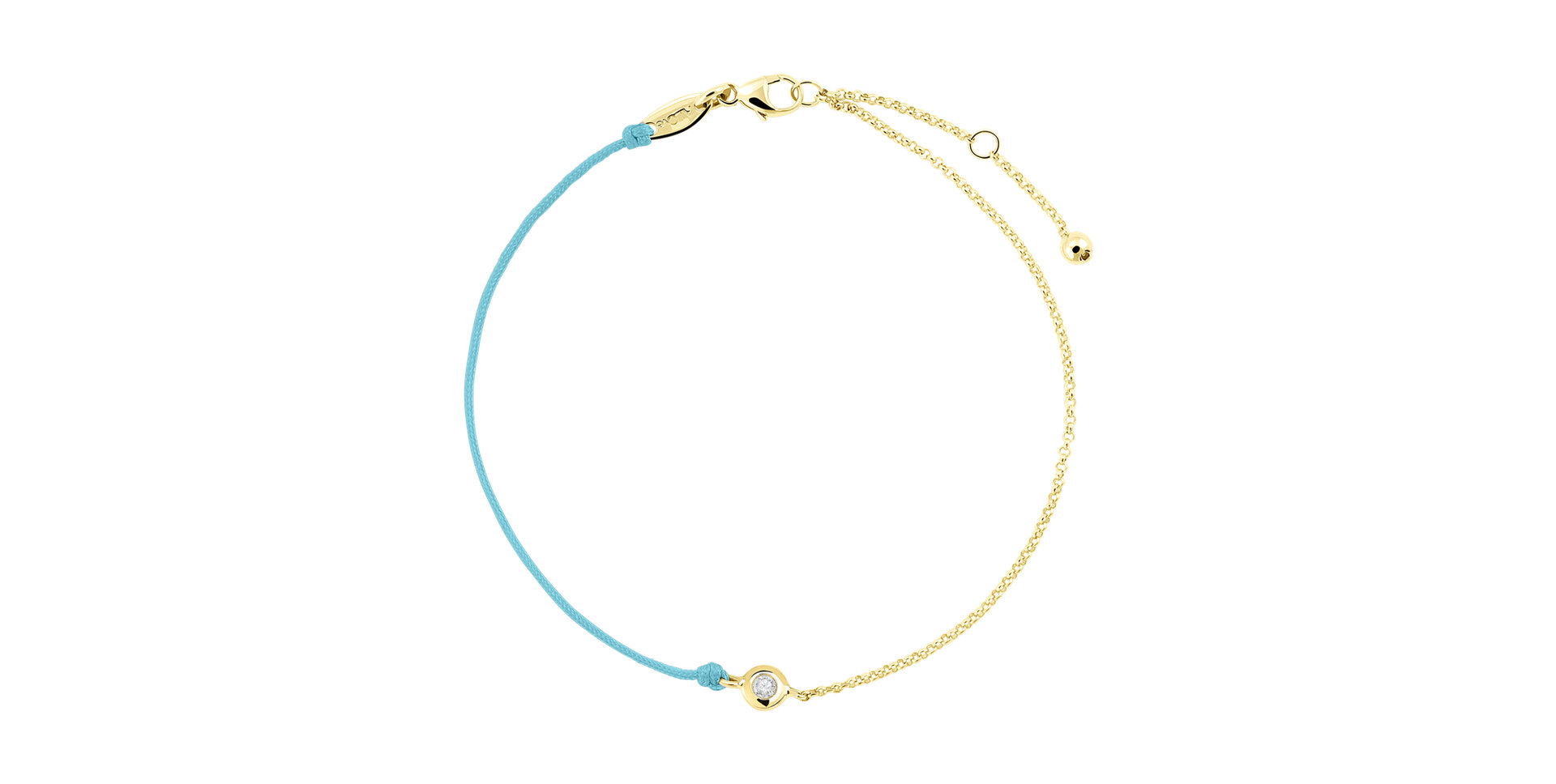 Diamantový náramek se šňůrkou Effect Diamond