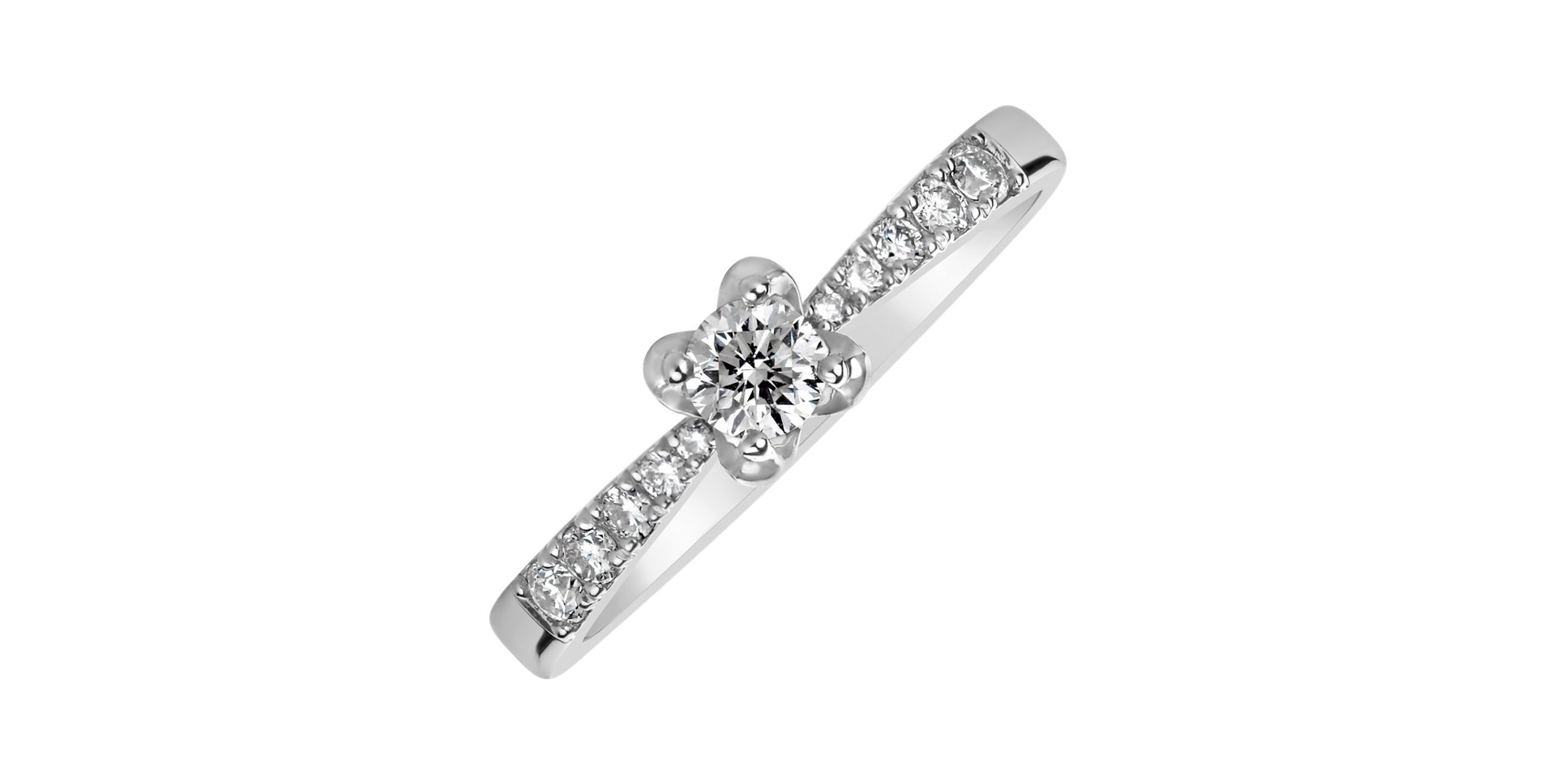 Prsten s diamanty Gift of Love