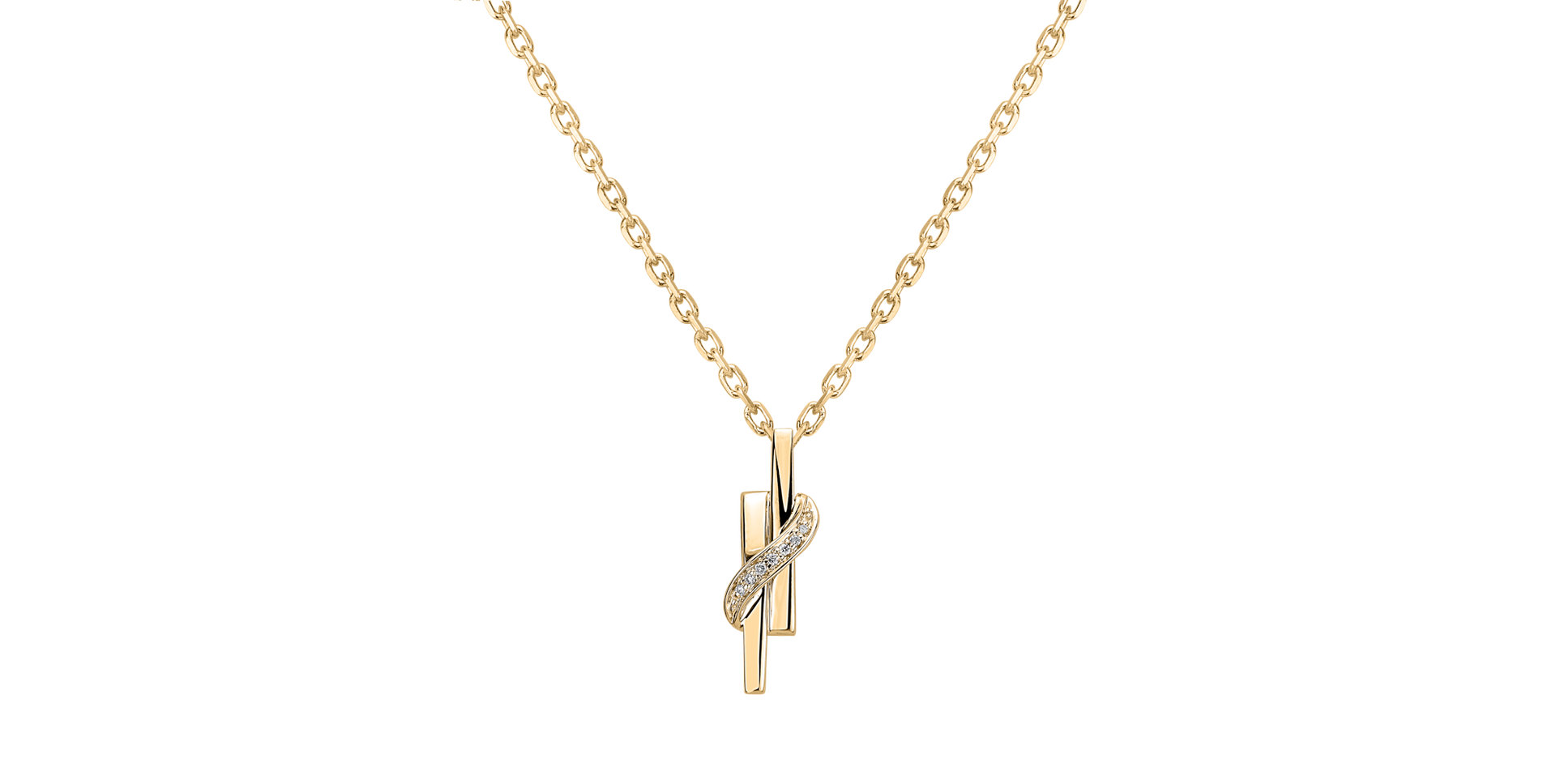 Přívěsek s diamanty Pure Fame