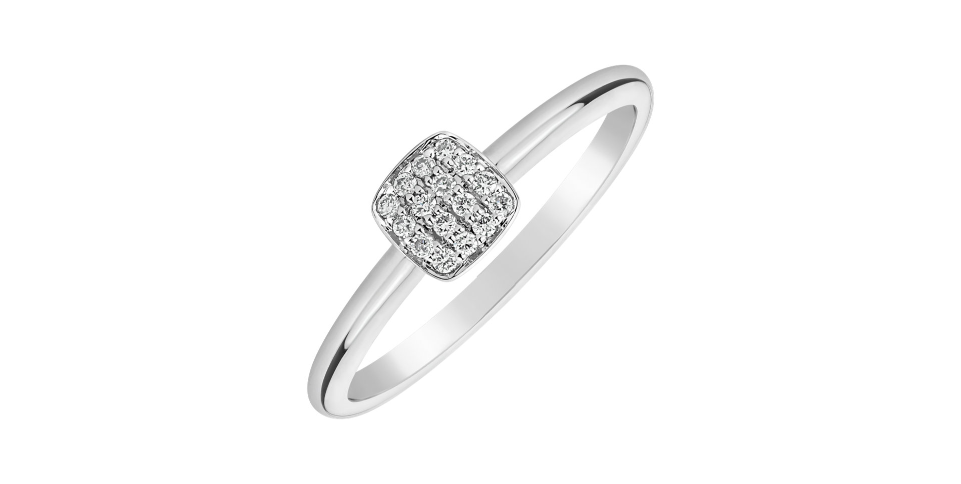 Prsten s diamanty Infinitely Minimalist