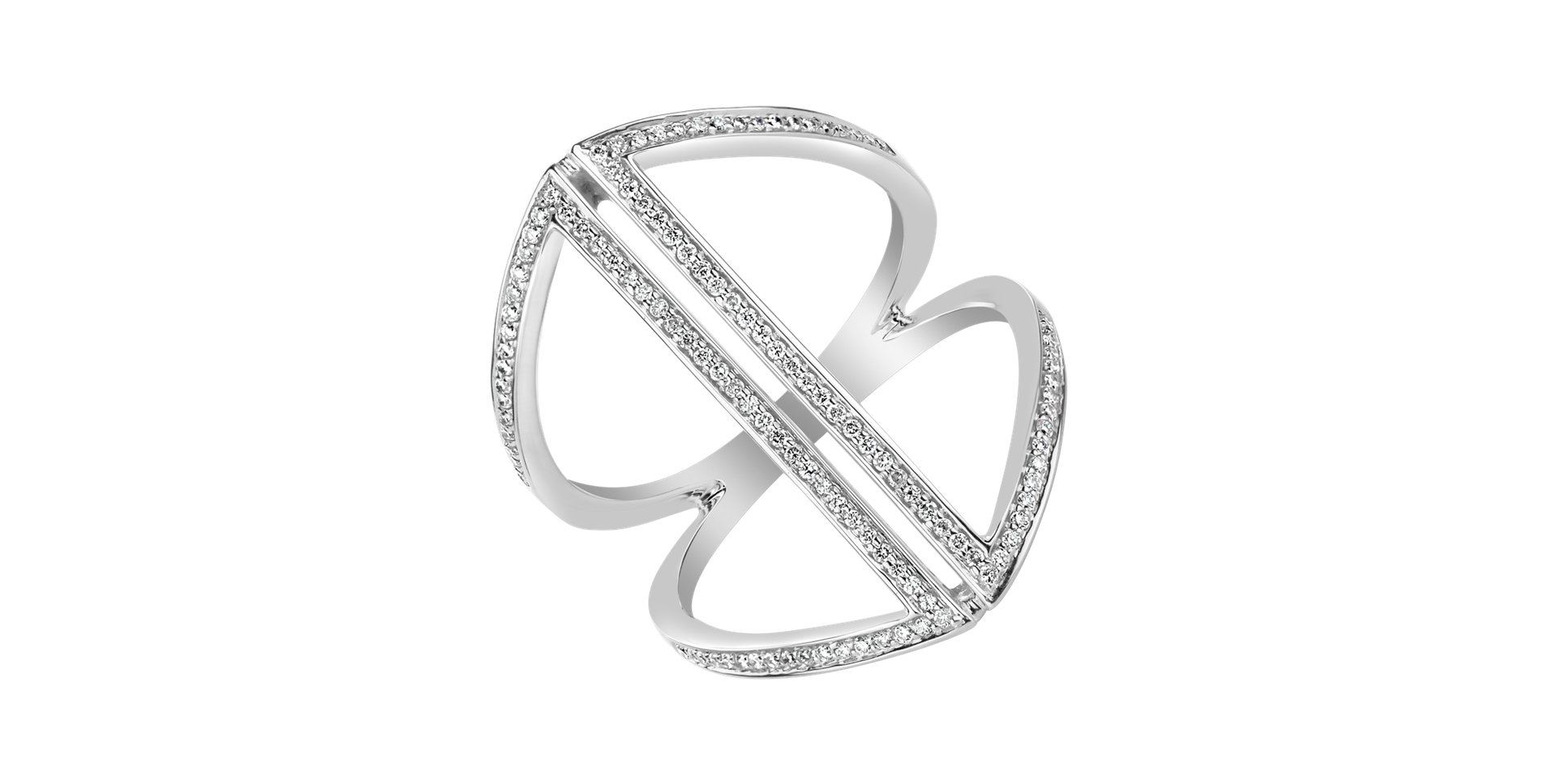 Prsten s diamanty Tinted Aura