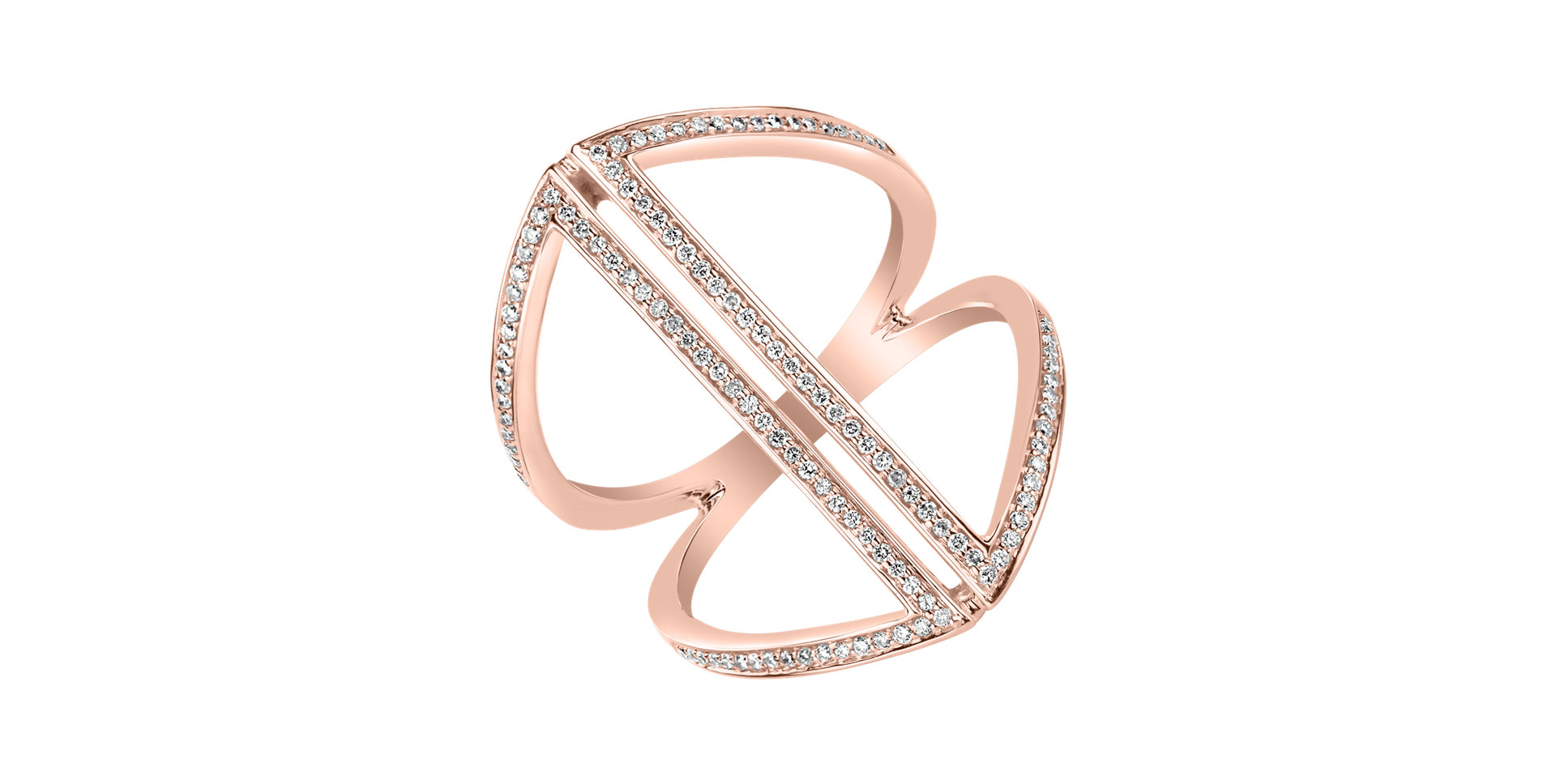 Prsten s diamanty Tinted Aura