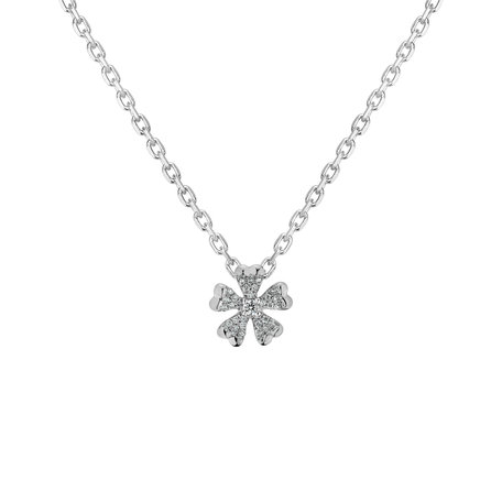 Přívěsek s diamanty Flower Spirit