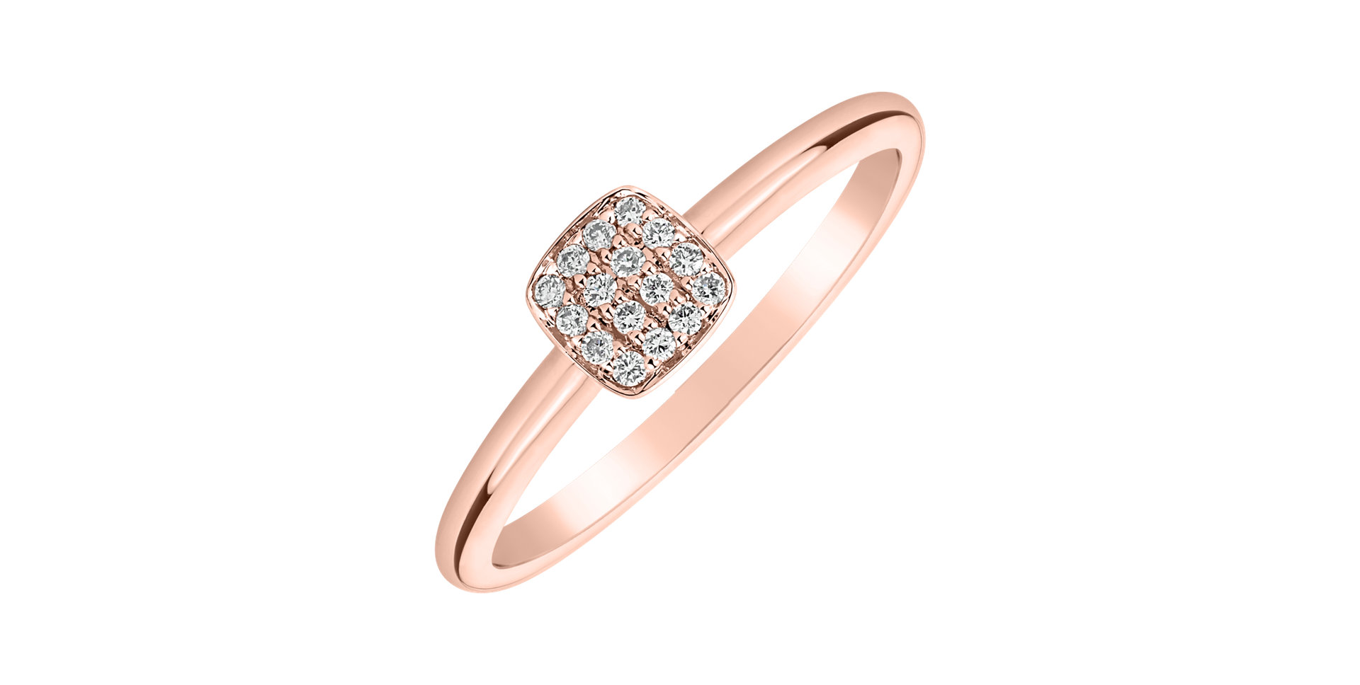 Prsten s diamanty Infinitely Minimalist