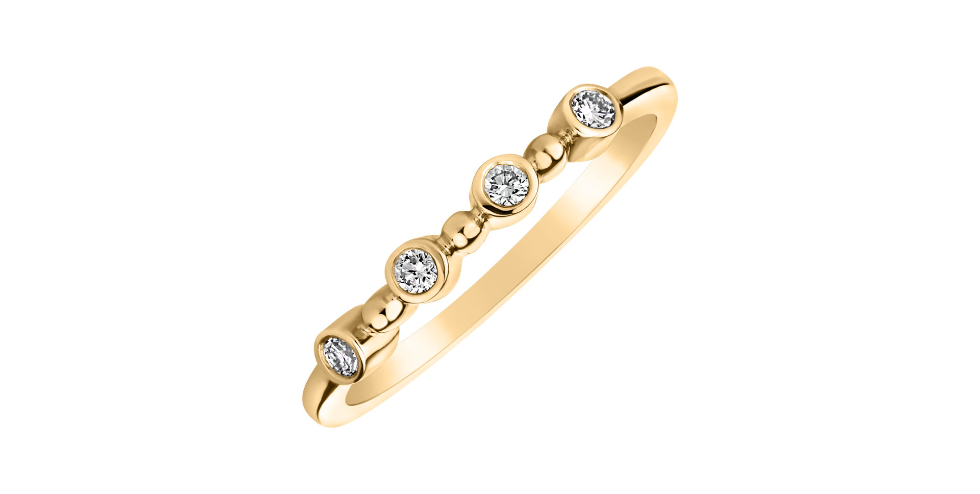 Prsten s diamanty Simplicity