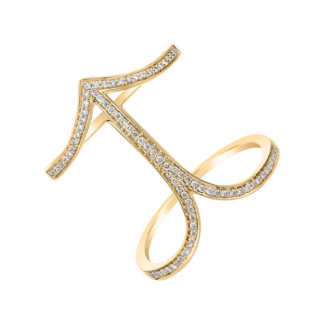 Prsten s diamanty Luxy Way