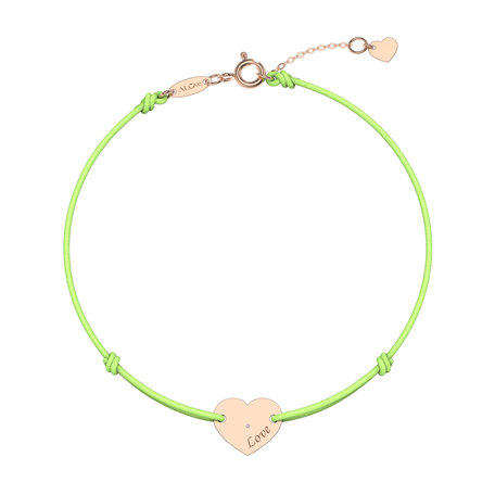 Náramek s diamantem Amour Gem