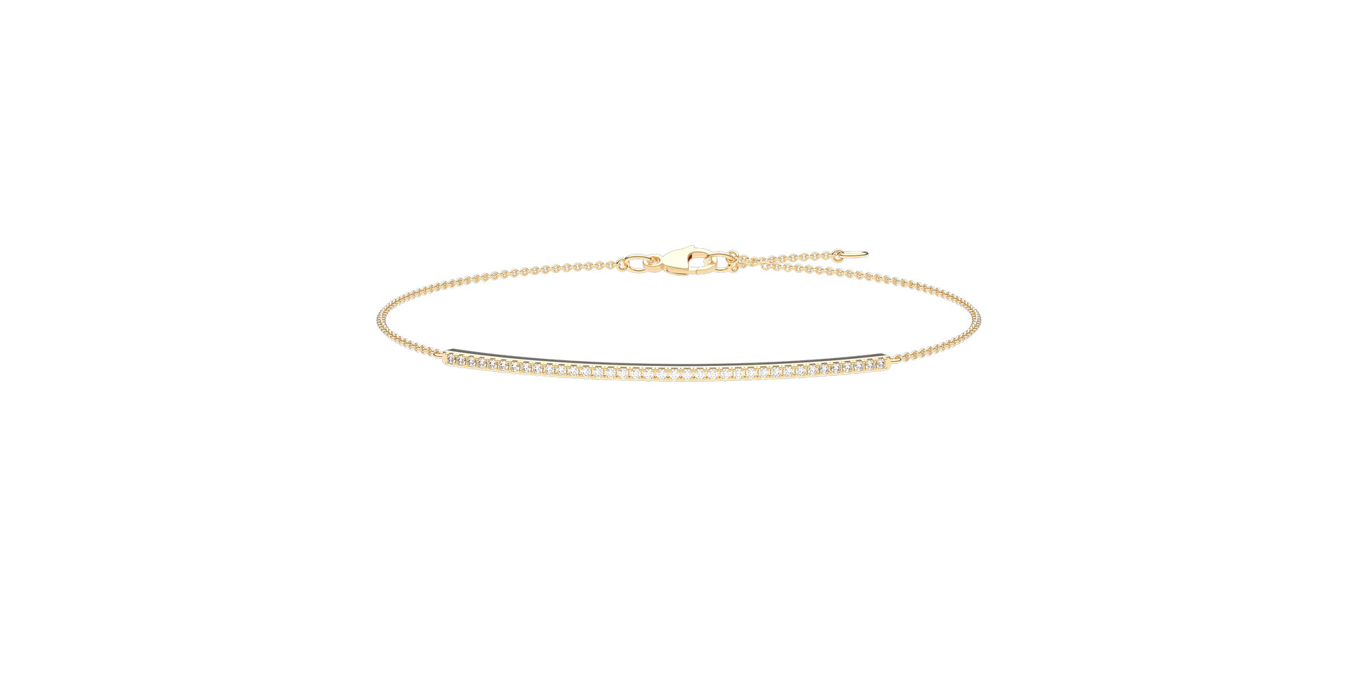 Náramek s diamanty Line