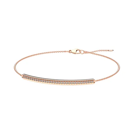 Náramek s diamanty Line