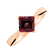 Prsten s rhodolitem Bonbon6