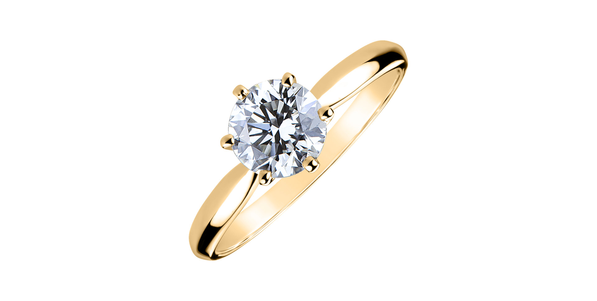 Prsten s diamantem Eternal Joy